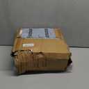 24.8 Inch Wall Sconces Battery Operated Set of 2, Rechargeable Wireless Wall Sconces Lights with Remote, Not Hardwired Dimmable Gold Wall Lamps with White Fabric Shade for Bedroom, 2 Bulbs Included