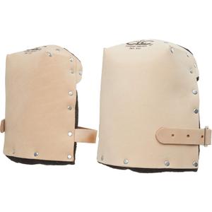 CLC Custom Leathercraft 313 Heavy Duty Leather Kneepads, Double Thick Lining, Tan