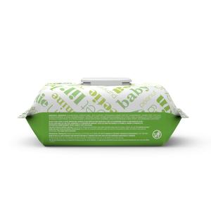 Amazon Elements Baby Wipes, Fresh, Flip-Top Pack, 1 Pack, 90 Count.
