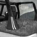 JOYTUTUS Tonneau Cover for Wrangler JK 2 Doors, Cargo Trunk Cover Tailgate Cover for 2007-2018 Wrangler JK