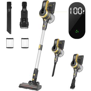 Cordless Vacuum Cleaner, 250W 45KPA 55 Mins Vacuum Cleaners for Home, Anti-Tangle Wireless Vacuum, Stick Vacuum with Wall Mount Charging, Rechargeable, for Pet Hair/Hard Floor/Carpet Cordless Vacuum Cleaner, 250W 45KPA 55 Mins Vacuum Cleaners for Home, Anti-Tangle Wireless Vacuum, Stick Vacuum with Wall Mount Charging, Rechargeable, for Pet Hair/Hard Floor/Carpet