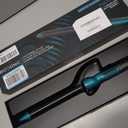 Bio Ionic Long Barrel Curling Iron, Moisture Heat Technology & NanoIonic MX | Versatile Curling Styler with Longer Barrel for Easy Hair Styling, Multiple Barrel Sizes for Frizz-Free, Defined Curls, 1 Inch (Classic Curls), Teal Tides