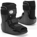 Air Walking Boot for Broken Foot Recovery Walking Boot for Sprained Ankle with Adjustable Air Cushion, Lightweight Design, and Anti-Slip Sole M