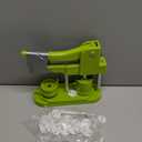 Button Maker Machine Multiple-Sizes - Pin Maker Machine 1.25 inch+2.25 inch, Interchangeable Button-models Badge Button Press Machine with 200 Sets 32+58mm Button Maker Supplies&Circle Cutter