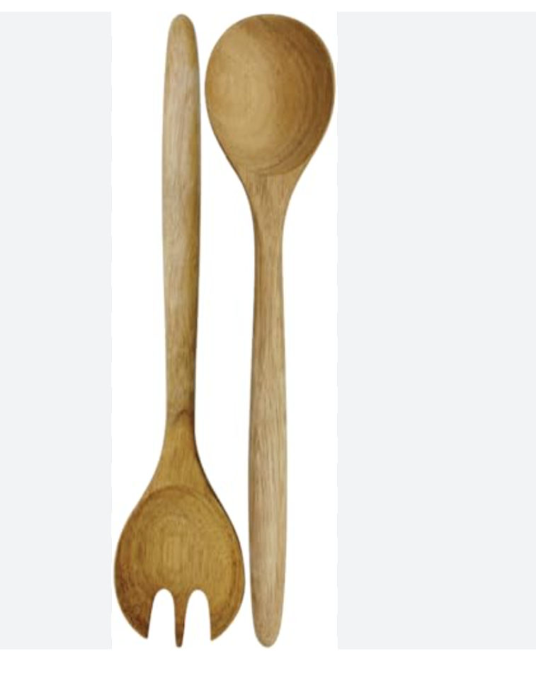 Culinary Elements Wood Culinary Elements Salad Servers, 2pcs