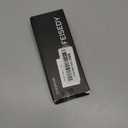 FEISEDY Retro 90s Square Sunglasses for Women Men Trendy Chunky Rectangle Sunglasses UV400 Protection B2385 (009 Blue | Gradient Grey Lens)