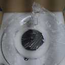 KCO Lighting Farmhouse Matte Black Barn Pendant Light 1-Light Mid Century Dome Pendant Lighting Industrial Cone Hanging Light Single Kitchen Island Light Fixture for Dining Room (Black)