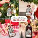 2 x Cardinal Christmas Ornaments 2025 - Wooden Memorial Ornaments for Loss of Loved One, Mom, Dad, Grandparents, Remembrance Hanging Ornament - Red Cardinal Sympathy Bereavement Gifts