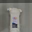 H&G Lifestyles Whole House Water Filter Housing,2.5 x 10 Water Filter Canister, with 3/4 Copper NPT Fittings Stainless Steel Bracket, RV Water Filtration System for Well Water & City Water White