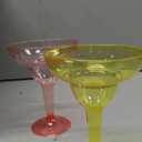 72 Pcs Plastic Margarita Glasses 8 oz Plastic Margarita Cups Mexican Theme Cocktail Glasses Shatterproof Disposable Cocktail Cups for Cinco De Mayo Fiesta(Multi Colors)