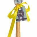Floral Spatula Silicone Spatula with Wooden Handle