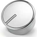 WPW10437088 Range Surface Burner Control Knob Compitable with Whirlpool WGE555S0BS WGE755C0BS WGE555S0BW01 YWGE755C0BS1, W10437088 Control Knob Replace AP6021400 3020323 PS11754724 PD00025853