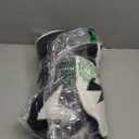 forever french Baby Plush Blanket | for Infant Toddler and Newborn | Receiving Blanket | 100% Microfiber Feather Yarn | Soft Warm Cozy for Crib Stroller & Travel (Black & White Lightning Bolt)