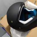 Youth Dirt Bike Helmet DOT Certified - Full Face Motorcycle Helmet for Off-Road, ATV, Street Riding, Includes Adjustable Goggles & Protective Gloves, Black, Large