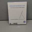 Harvopu Keyboard Case Compatible with iPad Air 11-inch/Air 5th 4th Generation Case with Keyboard-Backlit Detachable, Folio Cover with Pencil Holder for Air 11" M3/M2 (2025/2024), Air 5/Air 4 (Purple)