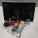 10.1 inch Single Din Car Stereo with Wireless CarPlay Android Auto, Manually Rotated Touch Screen Car Radio with Bluetooth, Online Video Playback, FM RDS EQ USB SWC Car Audio Receiver Backup Camera