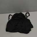 Mizoci Women's Sexy Sleeveless Ruched Spaghetti Strap Bodycon Mini Club Party Dress (Black)