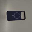 TORRAS Q3 Silicone for iPhone 17 Pro Max Case with Stand, Fit for MagSafe, Liquid Silicone Cozy Grip, 360 Spin Stand, Camera Control, Protective for iPhone 17 Pro Max Phone Case Silicone, Deep Blue