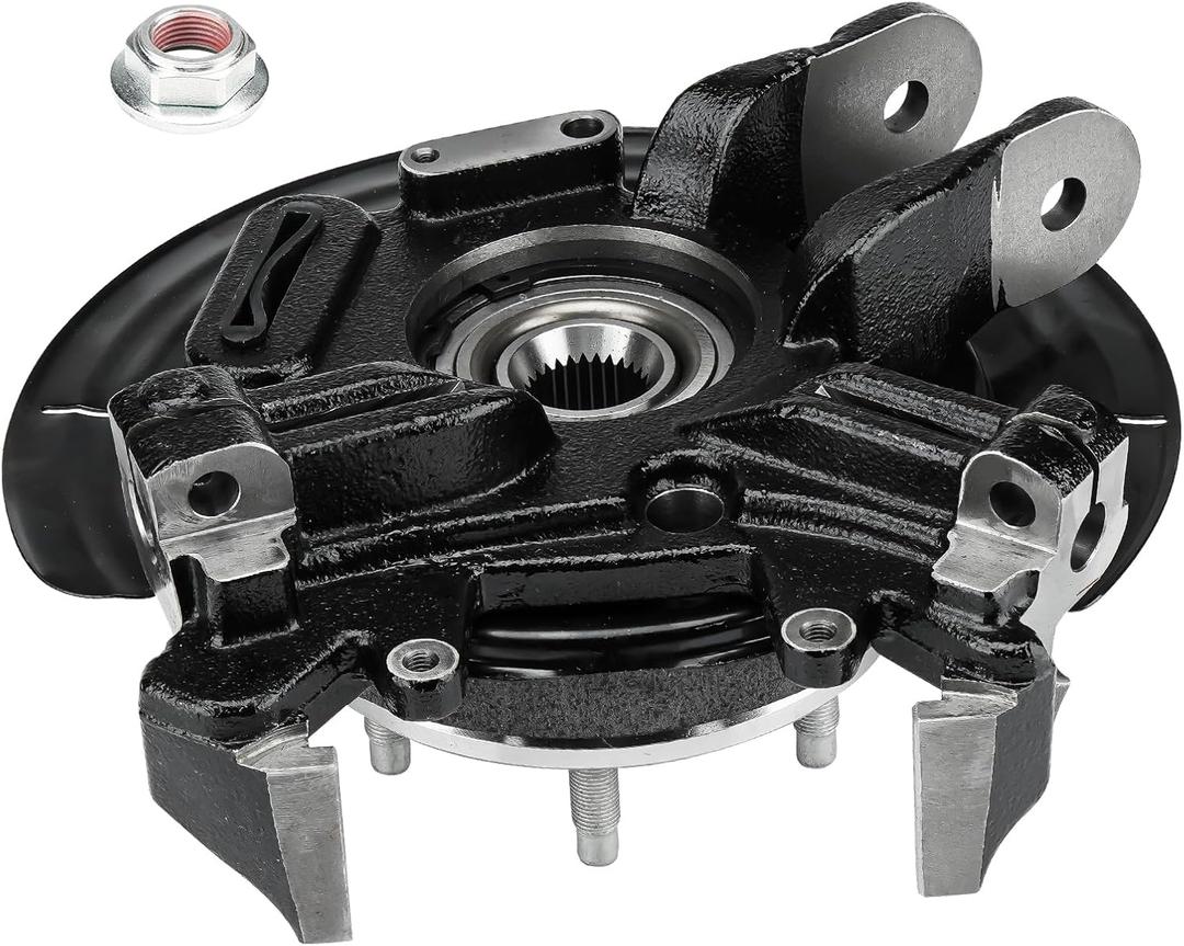 Rear Steering Knuckle Wheel Hub Assembly Left Driver Side Fit for Ford Explorer 2002-2005, Fit for Mercury Mountaineer 2002-2005, 698-013