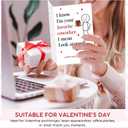 KATLADIZ 24 Packs Coworker Valentine Cards - Valentines Cards for Coworkers - The Office Valentines Day Card for Coworkers, Employees - 4.0''x 6.0'' Funny 6 Designs Card with Envelopes, Stickers