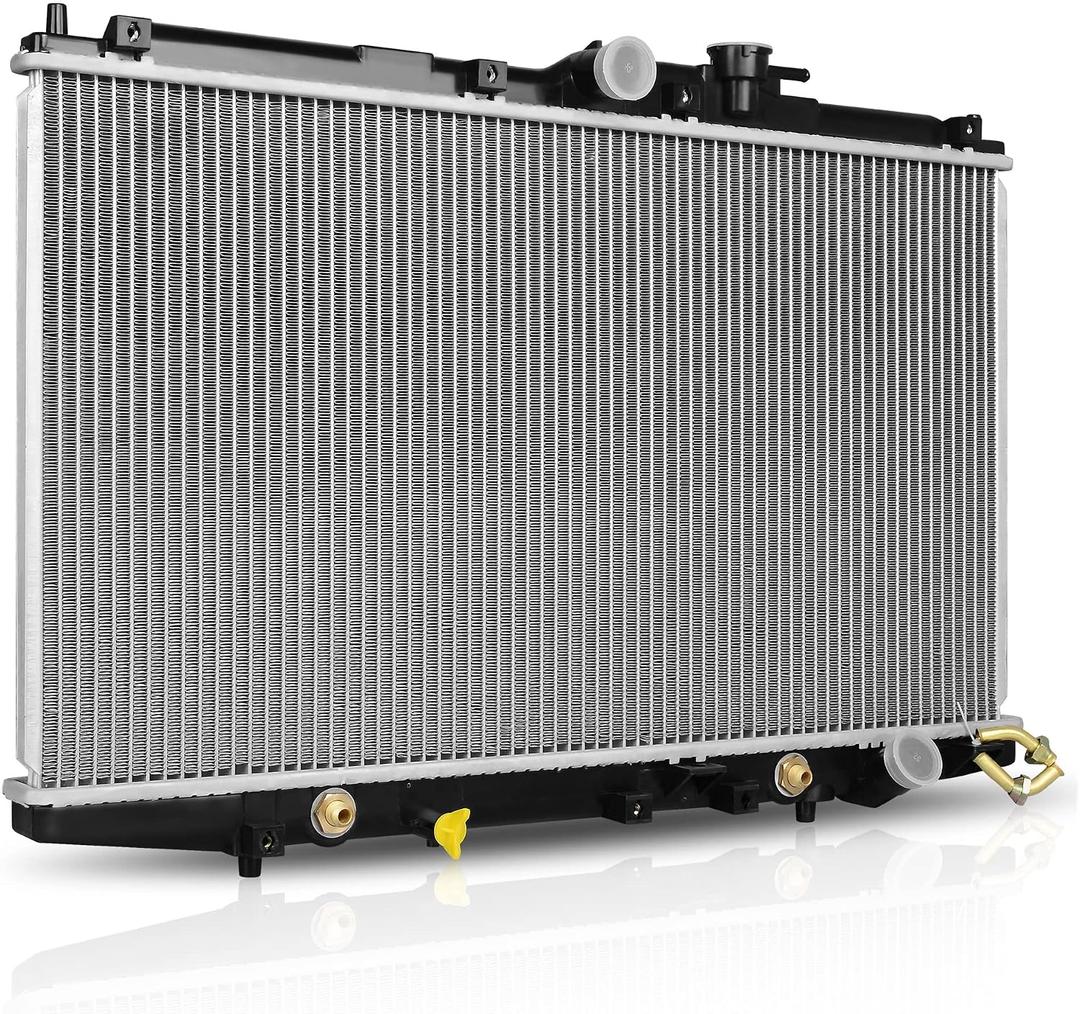 DWVO Radiator Complete Radiator Compatible with 1998-2002 Accord 2.3L ENG F23A1/A4/A5 19010PAAA51 19010PAAA53 19010PAAA03