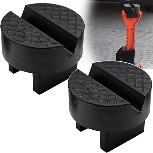 Unique Design Universal Car Jack Stand Support Pad Floor Lifting Slotted Frame Rail Protector Guard Pinch Weld Protector Rubber