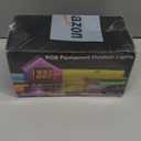 MuliVid 150Ft Permanent Outdoor Lights,Smart RGB Outdoor Lights with Remote APP Control, IP67 Waterproof Outside Light for House for Christmas, Halloween, Holiday, Party, Daily