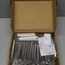 Ravinte 50 Pack 5 Inch Kitchen Square Cabinet Handles Brushed Nickel Drawer Pulls for Cupboard Hardware