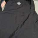 QINSEN Women's Square Neck Sleeveless Double-Layer Tank Tops Basic Tight T Shirts (Black, L)