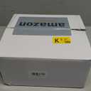 Tiered Serving Bowls Chip and Dip Serving Set with Stand, Ceramic Appetizer Serving Dishes Platters and Trays for Parties Entertaining - Checkered Kitchen Decor (Large & Medium, Black and White Pattern)