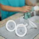 Medela PersonalFit Flex Breast Shields | 2 Pack of Small 24mm Breast Pump Flanges | Made Without BPA | Shaped Around You for Comfortable and Efficient Pumping, Size: Medium