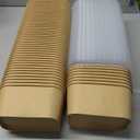 DI QIU REN 50-Pack 29oz Disposable Kraft Paper Bowls【with Lids and Forks】,Meal Prep Containers Disposable To go Food Containers Christmas Take Out Containers, Microwave Safe for Hot/Cold Food