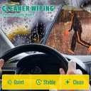 26" 18" 14" Windshield Wiper Blades Replacement for Honda Civic Hatchback 2017 2018 2019 2020 2021 Premium All Weather Front Rear Wipers Set - OEM Quality (Pack of 3)