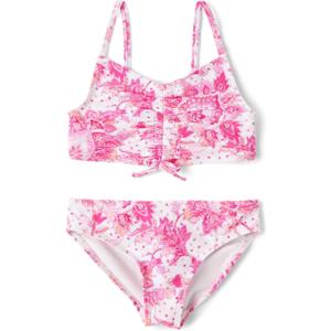 The Children's Place Girls' 2-piece Bikini Swimsuit (Pink, M)