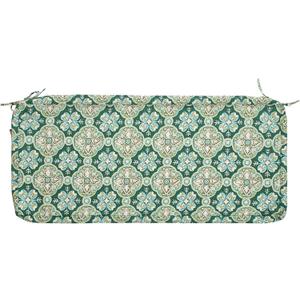 Outdoor Cushion Covers,42" x 18" x 3", No Insert! Patio Cushion Covers Replacement for Outdoor Furniture,Water Resistant Patio Bench Loveseat Covers 1 Pack, Green Medal (Covers ONLY)