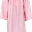 GraduationMall Shiny Graduation Cap and Gown with 2026 Tassel for High School and Bachelor (Pink)