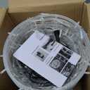 Likiyol Christmas Light Balls Outdoor 4 Pack 8" Sphere Christmas Lights with Plug, Hanging Tree Garden Globe Lights Waterproof String Lights for Yard, Patio, Porch, Party, Holiday Decor, Warm White