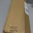 Splash Home Adora Stainless Steel Toilet Brush with Holder, Bowl Scrubber with Durable Cleaning Bristles, Hidden Brush with Splash Protective Disc Design - Satin Nickel ((Pack of 1))