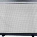 Fireplace Screen Craftsman Design 38 X 26 Textured Black