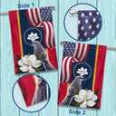FLAGWIX Mississippi State Double Sided State Flags, Mississippi American Flags, Double Sided Heavy Duty Canvas House Flag 30x40, Mockingbird and Magnolia Indoor Outdoor Home Decor Flag