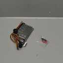 PWM DC Motor Speed Controller, DC 10-55V / Rated 40A / Max 60A, LED Display Stepless DC Motor Speed Controller with Adjustable Potentiometer and Forward-Brake-Reverse Switch