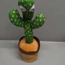 TWORIVER Dancing Talking Cactus Baby Toy, Mimicking & Repeating with Singing, Dancing and Recording, Volume Adjustable, Easter Basket Stuffers for Infants Toddlers Boys and Girls