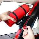 Quick Release Fire Extinguisher Mount Compatible with 2021 2022 2023 2024 2025 2026 Ford F150 Truck Accessories Fire Extinguisher Holder Mounting Brackets for 2021+ Ford F150 Vehicle, Aluminum