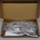 Chrome Door Handle Cover Stick-on Trim with 2 Smart Keyhole Button Fit 2019-2025 for Chevy Chevrolet Silverado GMC Sierra 1500 2500HD 3500HD,Car Exterior Door Handle Covers Caps Protector W/ 2 Holes