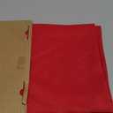 FOLINS&HOME Red Round Tablecloth 60 Inch Waterproof Heavy Duty Wrinkle Free Polyester Fabric Table Cloth, Spillproof Washable Table Cover for Parties, Camping, Picnic, Banquet, Indoor and Outdoor Use