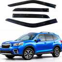 IG Window Visors Fit for 2019-2024 Subaru Forester, Out-Channel Rain Guards Vent Wind Deflectors 4PC, Car Accessories for 19-24 Forester