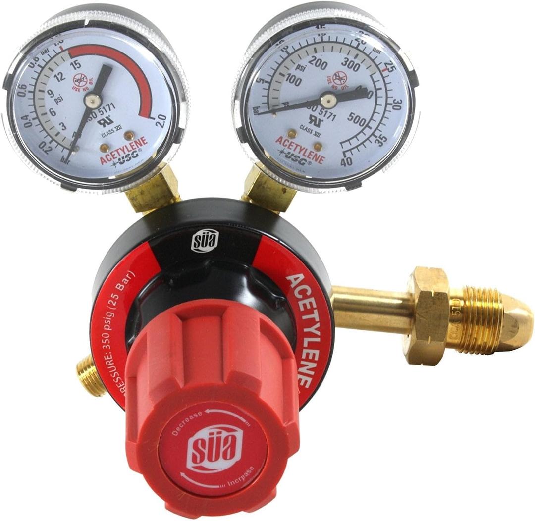 SA - Acetylene Regulator - Welding Gas Gauges - V350 Series