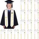 16 Pcs 6th Grade Graduation Stole Class of 2026 for Kids Gift Elementary Graduation Sash Decor for Students Boys Girls