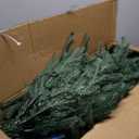 6 FT Pre-Lit Artificial Christmas Tree Hinged 788 Branch Tips & 280 LED Lights