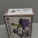 TEMI 3 Pack Electrical Walking Dinosaur Toys for Toddlers 3-4 3-5 Years with Sound and Light Up, Toddler Robot Dinosaur, Brachiosaurus, Stegosaurus Dinosaur Figures for Kids